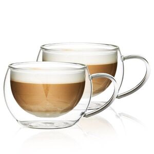 4Home Termo sklenice na cappuccino Hot&Cool 270 ml, 2 ks obraz