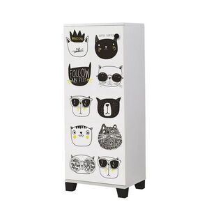 Botník Vegas Cats White obraz