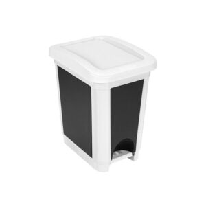 Plastový nášlapný odpadkový koš HEIDRUN 20l. obraz