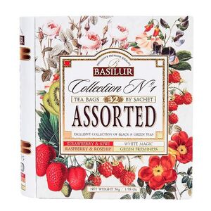 Basilur Čaj aromatizovaný 32 sáčků/56 g - dárková kniha obraz