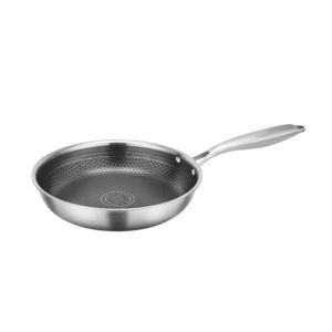 Nerezová pánev KITCHISIMO Chef 24cm nepřilnavý povrch obraz
