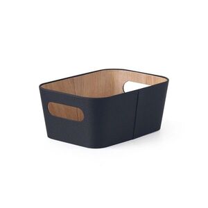 TORO Úložný košík KITCHISIMO 26x18x11cm černá obraz