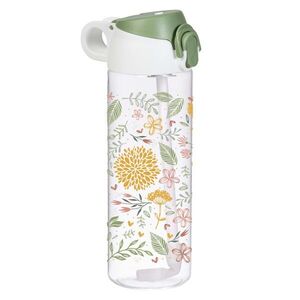 Láhev na pití s brčkem TORO 750ml botanica obraz