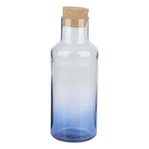 Skleněná láhev s uzávěrem ALPINA 1200ml modrá obraz