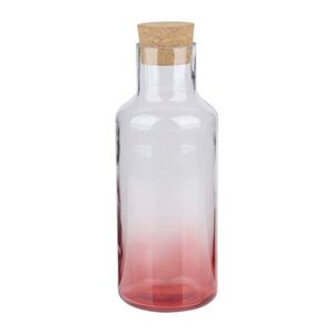 Skleněná láhev s uzávěrem ALPINA 1200ml červená obraz