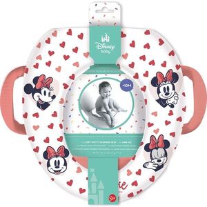 STOR Měkké sedátko na WC s držadly MINNIE obraz