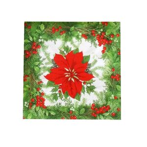 TORO UBROUSKY VÁNOČNÍ HVĚZDA 3VRSTVÉ 33X33CM obraz