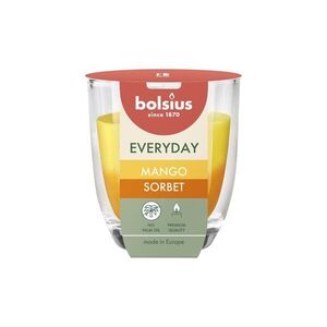 Vonná svíčka ve skle BOLSIUS 24 hodin mango sorbet obraz