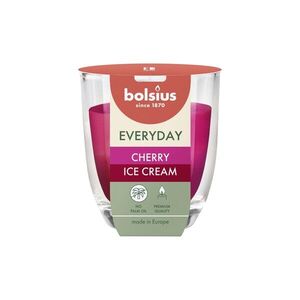 Vonná svíčka ve skle BOLSIUS 24 hodin cherry ice cream obraz