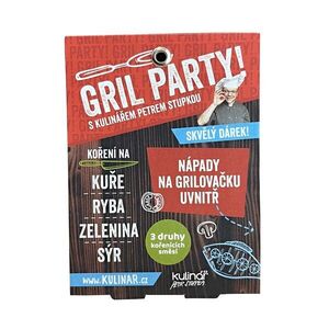 Kulinář Petr Stupka Koření gril party red 3x20g obraz