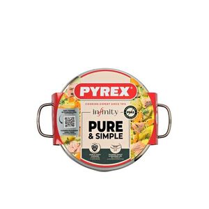 Nerezový kastrol PYREX Infinity ø24cm 4l obraz