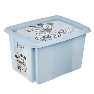 10 Plastový úložný box s víkem KEEEPER 30l Mickey obraz