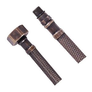 SAPHO Flexibilní nerezová hadice M10x3/8", 35cm, bronz 33414 obraz