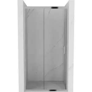 MEXEN Apia posuvné sprchové dveře 125, transparent, chrom 845-125-000-01-00 obraz