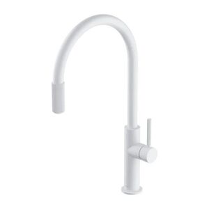 OMNIRES SWITCH dřezová baterie se sadou filtru D1, bílá mat SW9057-FD1WM obraz
