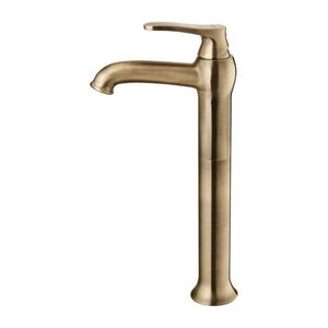 OMNIRES ART DECO umyvadlová baterie vysoká, bronz kartáčovaná AD5112BR obraz