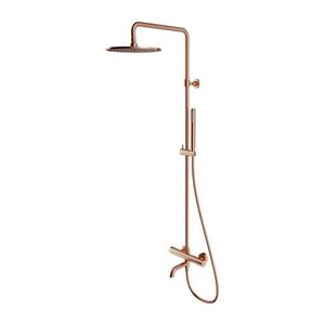 OMNIRES Y termostatický vanový systém na omítku, měď kartáčovaná Y1234CPB obraz