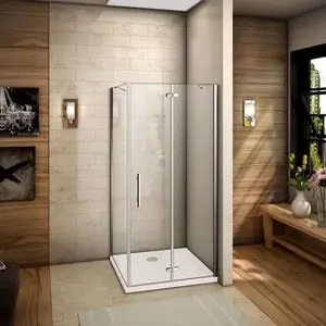 H K Sprchový kout MELODY F5 100x70 s jednokřídlými dveřmi s pevnou stěnou, (dveře 100 / boční stěna 70) včetně sprchové vaničky z litého mramoru SE-MELODYF510070/THOR-10070 obraz