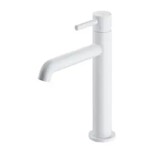 OMNIRES Y umyvadlová baterie, 23 cm (hlavice 25 mm), bílá mat Y1212CWM obraz