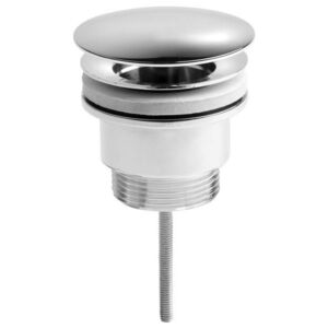 SAPHO Umyvadlová výpust 5/4“, neuzavíratelná, velká zátka, 5-65, chrom CV3004 obraz