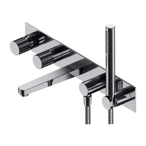 OMNIRES CONTOUR vanová baterie 5-otvorová podomítková chrom /CR/ CT8037/1CR obraz