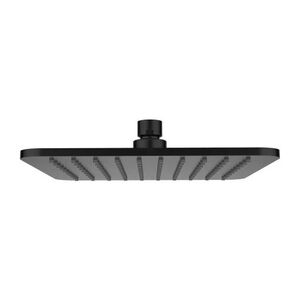 OMNIRES SLIMLINE dešťová sprcha, 20 x 20 cm černá mat /BLM/ WG220/OBL obraz