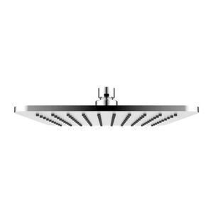 OMNIRES SLIMLINE dešťová sprcha, 20 x 20 cm chrom / bílá /CRB/ WG220/OCRB obraz