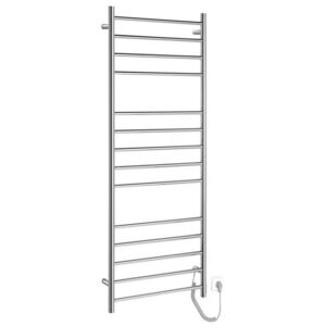 SAPHO REDONDO elektrický sušák ručníků, kulatý, 600x1500 130 W, nerez lesk ER250V obraz