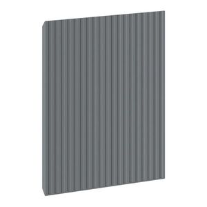 MEXEN Rivel čelo pro koupelnovou skříňku reliéf 30 x 43, 5, grafit mat 91A21-0300-470-1-66 obraz