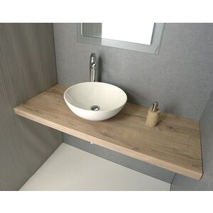 SAPHO AVICE deska pod umyvadlo 90x50cm, tl.5cm, dub Rover AV094 obraz