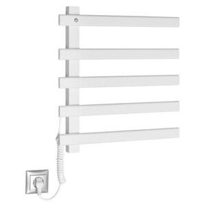 SAPHO ELCOR elektrický sušák ručníků 480x520x50 63 W, bílá mat EB520 obraz