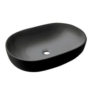INVENA Umyvadlo na desku TEJA 60 cm, černá mat CE-09-005-C obraz