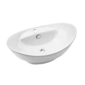 INVENA Oval umyvadlo na desku 60 cm FEME CE-10-001-C obraz