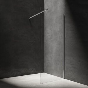 OMNIRES MARINA walk-in, 80 cm chrom / transparent /CRTR/ DNR80XCRTR obraz