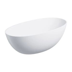 OMNIRES SHELL M+ volně stojící vana, 148 x 75 cm, bílá mat SHELL148WWBM obraz