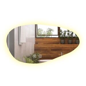 Tutumi Zrcadlo P11386 LED CLOUD A 100x60cm HOM-05500 obraz