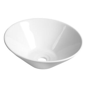 AQUALINE COMILLAS keramické umyvadlo na desku, 42x15 cm, bílá BH7012 obraz