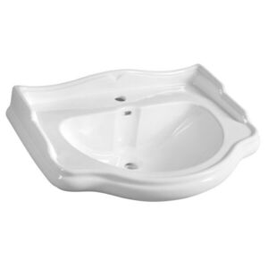 KERASAN RETRO keramické umyvadlo 73x54cm, bílá 104701 obraz