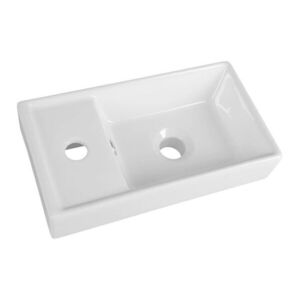 AQUALINE Keramické umývátko, nábytkové, 40x22cm, bílá DD4022 obraz