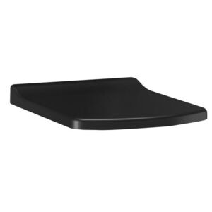 SAPHO LARA WC sedátko, SLIM, Soft Close, černá mat KC1603.01 obraz
