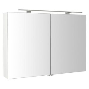 SAPHO RIWA galerka s LED osvětlením, 101x70x17cm, bílá lesk RIW100-0030 obraz