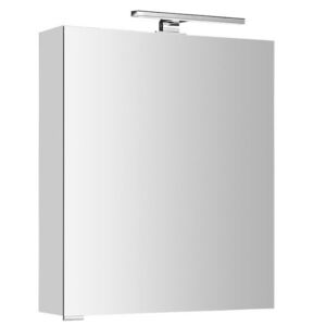 SAPHO MIRRÓ galerka s LED osvětlením, 60x70x16cm, levá/pravá, bílá MC060-0030 obraz