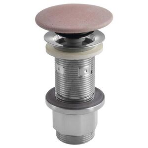 SAPHO Umyvadlová výpust 5/4“, click-clack, betonová zátka, 10-80, růžová mat FG921 obraz