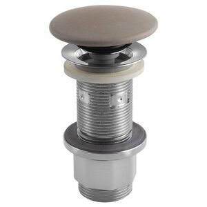 SAPHO Umyvadlová výpust 5/4“, click-clack, betonová zátka, 10-80, písková mat FG914 obraz