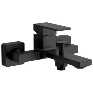 SAPHO CUBEMIX nástěnná vanová baterie, černá mat CM010B obraz
