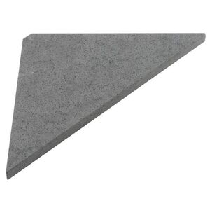 SAPHO ABELINE rohová polička rockstone 250x250, concrete AE250-4033 obraz