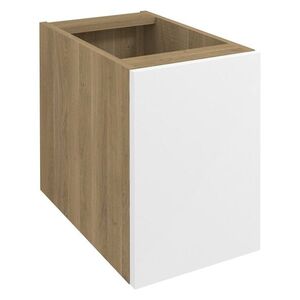 SAPHO WAVE skříňka spodní dvířková 30x45x47, 8cm, pravá/levá, bílá/dub cuneo WA030-3025 obraz