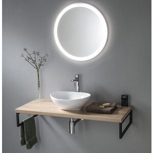 AQUALINE VEGA deska pod umyvadlo 145x45cm, dub platin VG750 obraz