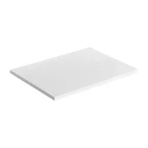 OMNIRES Sprchová vanička AQUAROCK kompozit, protiskluzová, obdélníková 80 x 120 cm, bílá mat AQUAROCK80-120BM obraz