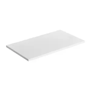 OMNIRES Sprchová vanička AQUAROCK kompozit, protiskluzová, obdélníková 90 x 160 cm, bílá mat AQUAROCK90-160BM obraz